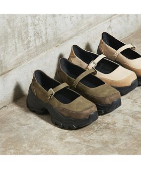 【オゥ バニスター/Au BANNISTER】の【WEB限定】メリージェーン 厚底スニーカー 人気、トレンドファッション・服の通販 founy(ファニー) ファッション Fashion レディースファッション WOMEN おすすめ Recommend シンプル Simple スニーカー Sneakers ソックス Socks デニム Denim バレエ Ballet フェミニン Feminine ミックス Mix ラップ Wrap 厚底 Platforms |ID:prp329100004138602