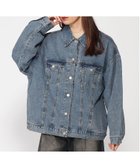 【イング/INGNI】のビッグ Gジャン 人気、トレンドファッション・服の通販 founy(ファニー) ファッション Fashion レディースファッション WOMEN アウター Coat Outerwear ビッグ Big thumbnail デニム/ブルー|ID: prp329100004138643 ipo3291000000028361181