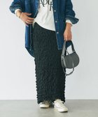 【アンディコール/un dix cors】の《ウエストゴムでストレスフリー》ポコポコタイトスカート 人気、トレンドファッション・服の通販 founy(ファニー) ファッション Fashion レディースファッション WOMEN スカート Skirt ウェーブ Wave 秋 Autumn/Fall シューズ Shoes シルケット Mercerization シンプル Simple ストレート Straight タイトスカート Tight Skirt トレンド Trend ボトム Bottom ポケット Pocket ロング Long 冬 Winter おすすめ Recommend エレガント 上品 Elegant thumbnail ブラック|ID: prp329100004138691 ipo3291000000028485539