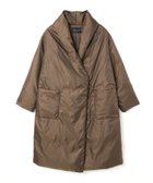 【マーコート/MARcourt】のmizuiro ind ドレープライトダウンコート 人気、トレンドファッション・服の通販 founy(ファニー) ファッション Fashion レディースファッション WOMEN アウター Coat Outerwear コート Coats ダウン Down Coats And Jackets おすすめ Recommend ウォーム Worm ダウン Down フロント Front ポケット Pocket マフラー Scarf 人気 Popularity 今季 This Season 冬 Winter 定番 Standard 無地 Plain Color 長袖 Long Sleeve thumbnail ブラウンA|ID: prp329100004138729 ipo3291000000028361749