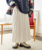 【ニコアンド/niko and】のレザーライクプリーツスカート 人気、トレンドファッション・服の通販 founy(ファニー) ファッション Fashion レディースファッション WOMEN スカート Skirt プリーツスカート Pleated Skirts A/W・秋冬 Aw・Autumn/Winter・Fw・Fall-Winter おすすめ Recommend フェイクレザー Faux Leather プリーツ Pleats ベーシック Basic モヘア Mohair ロング Long thumbnail アイボリー52|ID: prp329100004138857 ipo3291000000028493468