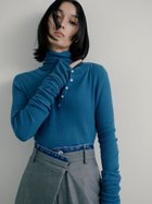 【その他のブランド/Other】のシアーリブヘンリーPO 人気、トレンドファッション・服の通販 founy(ファニー) ファッション Fashion レディースファッション WOMEN 9月号 September Issue インナー Inner ジャケット Jacket トレンド Trend フィット Fit ベーシック Basic 雑誌 Magazine thumbnail BLU[086]|ID: prp329100004138873 ipo3291000000028827976