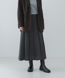 【アーバンリサーチ/URBAN RESEARCH】の梳毛ライクプリーツスカート 人気、トレンドファッション・服の通販 founy(ファニー) ファッション Fashion レディースファッション WOMEN スカート Skirt プリーツスカート Pleated Skirts 2024年 2024 2024-2025秋冬・A/W Aw/Autumn/Winter/Fw/Fall/2024-2025 A/W・秋冬 Aw・Autumn/Winter・Fw・Fall-Winter 冬 Winter おすすめ Recommend シャンブレー Chambray ソックス Socks タイツ Tights トレンド Trend バランス Balance フレア Flare プリーツ Pleats ロング Long |ID:prp329100004138995