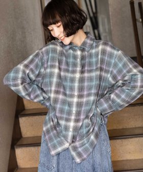 【ニコアンド/niko and】の40ビエラレピアチェックシャツ 人気、トレンドファッション・服の通販 founy(ファニー) ファッション Fashion レディースファッション WOMEN トップス・カットソー Tops/Tshirt シャツ/ブラウス Shirts/Blouses おすすめ Recommend チェック Check レギュラー Regular ワイヤー Wire 定番 Standard 羽織 Haori |ID:prp329100004139004