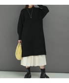 【アーバンリサーチ ロッソ/URBAN RESEARCH ROSSO】の『WEB限定』畦ニットミニワンピース 人気、トレンドファッション・服の通販 founy(ファニー) ファッション Fashion レディースファッション WOMEN ワンピース Dress 2024年 2024 2024-2025秋冬・A/W Aw/Autumn/Winter/Fw/Fall/2024-2025 A/W・秋冬 Aw・Autumn/Winter・Fw・Fall-Winter 冬 Winter ウォーム Worm シンプル Simple ロング Long 畦 Ridge thumbnail BLACK|ID: prp329100004139015 ipo3291000000028864046