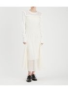 【ファーファー/FURFUR】のレーシーフレアニットドレス 人気、トレンドファッション・服の通販 founy(ファニー) ファッション Fashion レディースファッション WOMEN トップス・カットソー Tops/Tshirt ニット Knit Tops ワンピース Dress ドレス Party Dresses クラシカル Classical ドレス Dress フリル Frills フレア Flare レース Race thumbnail WHT[001]|ID: prp329100004139082 ipo3291000000028717865