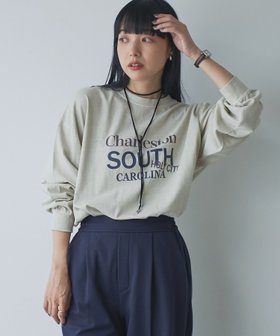 【コーエン/COEN】のピグメントロゴプリントロングスリーブTシャツ 人気、トレンドファッション・服の通販 founy(ファニー) ファッション Fashion レディースファッション WOMEN トップス・カットソー Tops/Tshirt シャツ/ブラウス Shirts/Blouses ロング / Tシャツ T-Shirts ガーリー Girly ギャザー Gather クラシカル Classical スリーブ Sleeve メランジ Melange ロング Long 長袖 Long Sleeve |ID:prp329100004139118