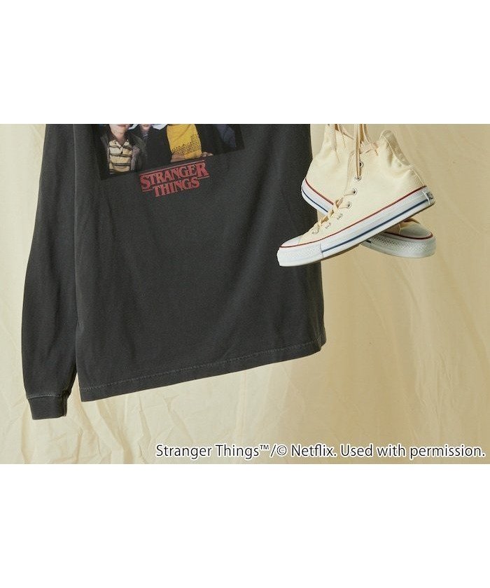 【フリークスストア/FREAK'S STORE】のStranger Things photo Long sleeve T-shirt 2 24AW 人気、トレンドファッション・服の通販 founy(ファニー) 　ファッション　Fashion　レディースファッション　WOMEN　トップス・カットソー　Tops/Tshirt　シャツ/ブラウス　Shirts/Blouses　ロング / Tシャツ　T-Shirts　2024年　2024　2024-2025秋冬・A/W　Aw/Autumn/Winter/Fw/Fall/2024-2025　A/W・秋冬　Aw・Autumn/Winter・Fw・Fall-Winter　冬　Winter　おすすめ　Recommend　スペシャル　Special　プリント　Print　 other-1|ID: prp329100004139169 ipo3291000000028475090