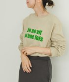 【その他のブランド/Other】のロゴロングTシャツ 人気、トレンドファッション・服の通販 founy(ファニー) ファッション Fashion レディースファッション WOMEN トップス・カットソー Tops/Tshirt シャツ/ブラウス Shirts/Blouses ロング / Tシャツ T-Shirts 2024年 2024 2024-2025秋冬・A/W Aw/Autumn/Winter/Fw/Fall/2024-2025 A/W・秋冬 Aw・Autumn/Winter・Fw・Fall-Winter 冬 Winter シンプル Simple スリーブ Sleeve フロント Front ロング Long 定番 Standard thumbnail L.BEG|ID: prp329100004139180 ipo3291000000028900811