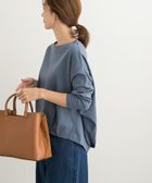 【アーバンリサーチ ドアーズ/URBAN RESEARCH DOORS】のコットンバックタック長袖プルオーバー 人気、トレンドファッション・服の通販 founy(ファニー) ファッション Fashion レディースファッション WOMEN トップス・カットソー Tops/Tshirt プルオーバー Pullover バッグ Bag 2024年 2024 2024-2025秋冬・A/W Aw/Autumn/Winter/Fw/Fall/2024-2025 A/W・秋冬 Aw・Autumn/Winter・Fw・Fall-Winter 冬 Winter 長袖 Long Sleeve thumbnail BLUE|ID: prp329100004139184 ipo3291000000028475301