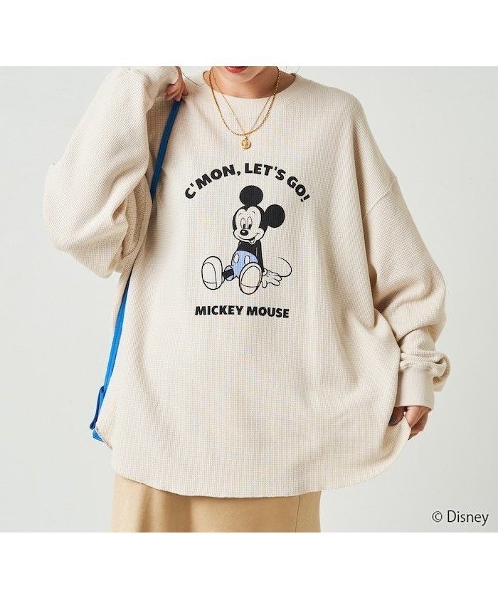 【フリークスストア/FREAK'S STORE】の別注/Mickey Mouse/ミッキーマウス ワッフル プリント ロングスリーブ Tシャツ【限定展開】 24AW インテリア・キッズ・メンズ・レディースファッション・服の通販 founy(ファニー) https://founy.com/ ファッション Fashion レディースファッション WOMEN トップス・カットソー Tops/Tshirt シャツ/ブラウス Shirts/Blouses ロング / Tシャツ T-Shirts 2024年 2024 2024-2025秋冬・A/W Aw/Autumn/Winter/Fw/Fall/2024-2025 A/W・秋冬 Aw・Autumn/Winter・Fw・Fall-Winter 冬 Winter ショルダー Shoulder スペシャル Special スリーブ Sleeve ドロップ Drop ビッグ Big プリント Print ボトム Bottom ラウンド Round ロング Long ワッフル Waffle 別注 Special Order |ID: prp329100004139257 ipo3291000000028887129