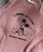 【フリークスストア/FREAK'S STORE】の別注/Mickey Mouse/ミッキーマウス ワッフル プリント ロングスリーブ Tシャツ【限定展開】 24AW 人気、トレンドファッション・服の通販 founy(ファニー) ファッション Fashion レディースファッション WOMEN トップス・カットソー Tops/Tshirt シャツ/ブラウス Shirts/Blouses ロング / Tシャツ T-Shirts 2024年 2024 2024-2025秋冬・A/W Aw/Autumn/Winter/Fw/Fall/2024-2025 A/W・秋冬 Aw・Autumn/Winter・Fw・Fall-Winter 冬 Winter ショルダー Shoulder スペシャル Special スリーブ Sleeve ドロップ Drop ビッグ Big プリント Print ボトム Bottom ラウンド Round ロング Long ワッフル Waffle 別注 Special Order thumbnail ピンク|ID: prp329100004139257 ipo3291000000028887135