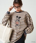 【フリークスストア/FREAK'S STORE】の別注/Mickey Mouse/ミッキーマウス ボーダーロングスリーブTシャツ【限定展開】 24AW 人気、トレンドファッション・服の通販 founy(ファニー) ファッション Fashion レディースファッション WOMEN トップス・カットソー Tops/Tshirt シャツ/ブラウス Shirts/Blouses ロング / Tシャツ T-Shirts 2024年 2024 2024-2025秋冬・A/W Aw/Autumn/Winter/Fw/Fall/2024-2025 A/W・秋冬 Aw・Autumn/Winter・Fw・Fall-Winter 冬 Winter スペシャル Special スリーブ Sleeve プリント Print ボーダー Border ロング Long ヴィンテージ Vintage 別注 Special Order thumbnail ベージュ×スミクロ|ID: prp329100004139259 ipo3291000000028904056