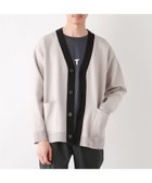 【グローバルワーク/GLOBAL WORK / MEN】のリッチライトニットVカーディガン/M/986884 人気、トレンドファッション・服の通販 founy(ファニー) ファッション Fashion メンズファッション MEN A/W・秋冬 Aw・Autumn/Winter・Fw・Fall-Winter カーディガン Cardigan シンプル Simple ジャケット Jacket 洗える Washable thumbnail グレージュ×ブラック13|ID: prp329100004139944 ipo3291000000028687430