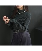 【ハレ/HARE】のラメランダムリブニット 人気、トレンドファッション・服の通販 founy(ファニー) ファッション Fashion レディースファッション WOMEN トップス・カットソー Tops/Tshirt ニット Knit Tops インナー Inner カーディガン Cardigan バランス Balance ブロック Block ワイド Wide thumbnail グリーン78|ID: prp329100004140029 ipo3291000000029201365