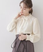 【クチュール ブローチ/Couture Brooch】の【好印象なレディブラウス】タイ付きピコフリルブラウス 人気、トレンドファッション・服の通販 founy(ファニー) ファッション Fashion レディースファッション WOMEN トップス・カットソー Tops/Tshirt シャツ/ブラウス Shirts/Blouses ジョーゼット Georgette フリル Frills リボン Ribbon エレガント 上品 Elegant thumbnail アイボリー|ID: prp329100004140159 ipo3291000000028531444