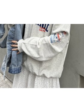 【ディスコート/Discoat】の【ユニセックス】リメイクスーベニアスウェット 人気、トレンドファッション・服の通販 founy(ファニー) ファッション Fashion レディースファッション WOMEN トップス・カットソー Tops/Tshirt パーカ Sweats スウェット Sweat おすすめ Recommend スウェット Sweat リメイク Remake ワンポイント One Point |ID:prp329100004140259