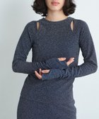 【ドレステリア/DRESSTERIOR】のcut-out lame top 人気、トレンドファッション・服の通販 founy(ファニー) ファッション Fashion レディースファッション WOMEN ワンピース Dress 2024年 2024 2024-2025秋冬・A/W Aw/Autumn/Winter/Fw/Fall/2024-2025 おすすめ Recommend インナー Inner カッティング Cutting キャミワンピース Cami Dress コンパクト Compact ジャージー Jersey ストレッチ Stretch thumbnail ブルー|ID: prp329100004140261 ipo3291000000028476348