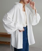 【ディスコート/Discoat】のブロード袖口リボンシャツ 人気、トレンドファッション・服の通販 founy(ファニー) ファッション Fashion レディースファッション WOMEN トップス・カットソー Tops/Tshirt シャツ/ブラウス Shirts/Blouses ブロード Broad リボン Ribbon thumbnail オフホワイト|ID: prp329100004140284 ipo3291000000028903998