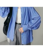 【ディスコート/Discoat】のブロード袖口リボンシャツ 人気、トレンドファッション・服の通販 founy(ファニー) ファッション Fashion レディースファッション WOMEN トップス・カットソー Tops/Tshirt シャツ/ブラウス Shirts/Blouses ブロード Broad リボン Ribbon thumbnail ネイビー|ID: prp329100004140284 ipo3291000000028904001