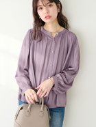 【ナチュラルクチュール/natural couture】のマット釦とろみサテンブラウス 人気、トレンドファッション・服の通販 founy(ファニー) ファッション Fashion レディースファッション WOMEN トップス・カットソー Tops/Tshirt シャツ/ブラウス Shirts/Blouses インナー Inner エレガント 上品 Elegant キャミワンピース Cami Dress ギャザー Gather サテン Satin シンプル Simple とろみ Thickness デニム Denim フレア Flare ポケット Pocket 再入荷 Restock/Back In Stock/Re Arrival おすすめ Recommend 2024年 2024 2024-2025秋冬・A/W Aw/Autumn/Winter/Fw/Fall/2024-2025 thumbnail ラベンダー|ID: prp329100004140309 ipo3291000000028791970