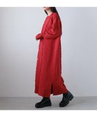 【ローリーズファーム/LOWRYS FARM】のパネルメローニットワンピース 人気、トレンドファッション・服の通販 founy(ファニー) ファッション Fashion レディースファッション WOMEN ワンピース Dress ニットワンピース Knit Dresses バランス Balance 再入荷 Restock/Back In Stock/Re Arrival thumbnail レッド35|ID: prp329100004140778 ipo3291000000028415488