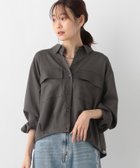 【グローバルワーク/GLOBAL WORK】のイージーケアクロップドシャツ/142265 人気、トレンドファッション・服の通販 founy(ファニー) ファッション Fashion レディースファッション WOMEN トップス・カットソー Tops/Tshirt シャツ/ブラウス Shirts/Blouses おすすめ Recommend コンパクト Compact ボトム Bottom ポケット Pocket thumbnail スミクロ19|ID: prp329100004140788 ipo3291000000028415771