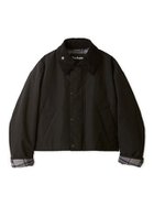 【フレイ アイディー/FRAY I.D】の【Barbour】ショートフライトジャケット 人気、トレンドファッション・服の通販 founy(ファニー) ファッション Fashion レディースファッション WOMEN アウター Coat Outerwear ジャケット Jackets コーデュロイ Corduroy ショート Short ジャケット Jacket トレンド Trend バランス Balance モダン Modern 人気 Popularity 別注 Special Order 定番 Standard thumbnail BLK[009]|ID: prp329100004140795 ipo3291000000028519041