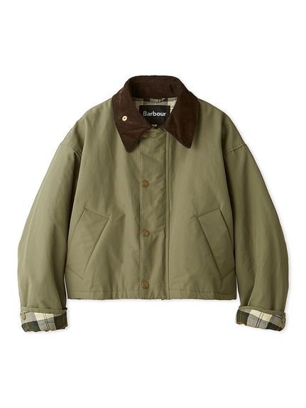 【フレイ アイディー/FRAY I.D】の【Barbour】ショートフライトジャケット インテリア・キッズ・メンズ・レディースファッション・服の通販 founy(ファニー) 　ファッション　Fashion　レディースファッション　WOMEN　アウター　Coat Outerwear　ジャケット　Jackets　コーデュロイ　Corduroy　ショート　Short　ジャケット　Jacket　トレンド　Trend　バランス　Balance　モダン　Modern　人気　Popularity　別注　Special Order　定番　Standard　KKI[026]|ID: prp329100004140795 ipo3291000000028519042