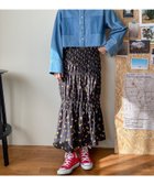 【ローリーズファーム/LOWRYS FARM】のシャーリングフレアスカート 人気、トレンドファッション・服の通販 founy(ファニー) ファッション Fashion レディースファッション WOMEN スカート Skirt Aライン/フレアスカート Flared A-Line Skirts なめらか Smooth イエロー Yellow シャーリング Shirring シンプル Simple プリント Print thumbnail イエロー65|ID: prp329100004140823 ipo3291000000028713668