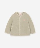 【ビショップ/Bshop / KIDS】のキッズ フリースカラーレスジャケット GREY系1|ID: prp329100004140850 ipo3291000000029473219