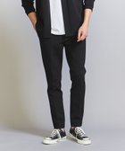 【ビューティ&ユース ユナイテッドアローズ/BEAUTY&YOUTH / UNITED ARROWS / MEN】の【WEB限定 WARDROBE SMART】ダブルニット ノープリーツ スラックス パンツ/セットアップ対応 人気、トレンドファッション・服の通販 founy(ファニー) ファッション Fashion メンズファッション MEN ボトムス Bottoms/Men カーディガン Cardigan シャーリング Shirring シンプル Simple スウェット Sweat スピンドル Spindle スポーティ Sporty スマート Smart スラックス Slacks セットアップ Set Up ダブル Double テーパード Tapered パーカー Hoodie ファブリック Fabric フラット Flat プリーツ Pleats ポケット Pocket リラックス Relax thumbnail BLACK|ID: prp329100004140976 ipo3291000000028552385