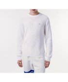 【ラコステ/LACOSTE / MEN】のヘザーカラーリングワッフルニット 人気、トレンドファッション・服の通販 founy(ファニー) ファッション Fashion メンズファッション MEN リブニット Rib Knit ワッフル Waffle thumbnail ホワイト|ID: prp329100004141102 ipo3291000000028612061