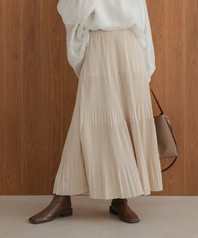 【ブージュルード/Bou Jeloud】のベロアプリーツスカート 人気、トレンドファッション・服の通販 founy(ファニー) ファッション Fashion レディースファッション WOMEN スカート Skirt プリーツスカート Pleated Skirts ジャージ Jersey ジャージー Jersey ティアード Tiered ティアードスカート Tiered Skirt なめらか Smooth バランス Balance プリント Print プリーツ Pleats ベロア Velor おすすめ Recommend エレガント 上品 Elegant |ID:prp329100004141166