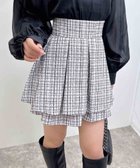 【イング/INGNI】のツイードタックミニフレアSK 人気、トレンドファッション・服の通販 founy(ファニー) ファッション Fashion レディースファッション WOMEN スカート Skirt ガーリー Girly サイドジップ Side Zip ショート Short ダブル Double ツイード Tweed トレンド Trend フィット Fit フリル Frills フレア Flare thumbnail オフ/ツイード|ID: prp329100004141175 ipo3291000000029516135