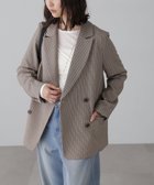 【フリーズマート/FREE'S MART】のダブルブレストジャケット 人気、トレンドファッション・服の通販 founy(ファニー) ファッション Fashion レディースファッション WOMEN アウター Coat Outerwear ジャケット Jackets スタンダード Standard チェック Check フォルム Form マニッシュ Mannish マーブル Marble 無地 Plain Color thumbnail ガンクラブ1|ID: prp329100004141910 ipo3291000000028436588