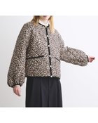 【トラディショナル ウェザーウェア/TWW / Traditional Weatherwear】のARKLEY PUFF SLEEVE LEO 人気、トレンドファッション・服の通販 founy(ファニー) ファッション Fashion レディースファッション WOMEN トップス・カットソー Tops/Tshirt キルティング Quilting ショート Short スリーブ Sleeve フィット Fit レオパード Leopard ロング Long thumbnail レオパード×ブラック|ID: prp329100004141934 ipo3291000000028436842