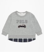 【その他のブランド/Other】の【POLO BCS】ロゴアップリケ長袖Tシャツ トップ グレー|ID: prp329100004141998 ipo3291000000028841960