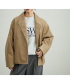 【アダム エ ロペ/ADAM ET ROPE'】のシンセティックレザージャケット 人気、トレンドファッション・服の通販 founy(ファニー) ファッション Fashion レディースファッション WOMEN アウター Coat Outerwear ジャケット Jackets ヴィンテージ Vintage ジャケット Jacket スウェット Sweat フェミニン Feminine フレア Flare ブルゾン Blouson ポケット Pocket リラックス Relax A/W・秋冬 Aw・Autumn/Winter・Fw・Fall-Winter おすすめ Recommend 2025年 2025 thumbnail ベージュ(27)|ID: prp329100004142009 ipo3291000000028437765