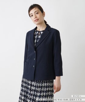 【レリアン/LEILIAN】の七分袖ブレザー 人気、トレンドファッション・服の通販 founy(ファニー) ファッション Fashion レディースファッション WOMEN トップス・カットソー Tops/Tshirt フェミニン Feminine |ID:prp329100004142019