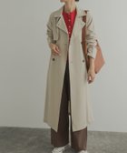 【アーバンリサーチ ドアーズ/URBAN RESEARCH DOORS】のロングトレンチコート 人気、トレンドファッション・服の通販 founy(ファニー) ファッション Fashion レディースファッション WOMEN アウター Coat Outerwear コート Coats トレンチコート Trench Coats 2024年 2024 2024春夏・S/S Ss,Spring/Summer,2024 S/S・春夏 Ss・Spring/Summer スタンダード Standard セレモニー Ceremony ルーズ Loose ロング Long 夏 Summer 定番 Standard 抗菌 Antibacterial thumbnail GREIGE|ID: prp329100004142059 ipo3291000000028788688