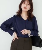 【ナチュラルクチュール/natural couture】のosono配色Wカフスブラウス 人気、トレンドファッション・服の通販 founy(ファニー) ファッション Fashion レディースファッション WOMEN トップス・カットソー Tops/Tshirt シャツ/ブラウス Shirts/Blouses インナー Inner カフス Cuffs カーディガン Cardigan サテン Satin ジャケット Jacket パイピング Piping フェミニン Feminine ボトム Bottom ポケット Pocket おすすめ Recommend 2024年 2024 エレガント 上品 Elegant 2024-2025秋冬・A/W Aw/Autumn/Winter/Fw/Fall/2024-2025 thumbnail ネイビー|ID: prp329100004142157 ipo3291000000028646408