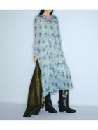 【フレイ アイディー/FRAY I.D】の【William Morris】プリントティアードワンピース 人気、トレンドファッション・服の通販 founy(ファニー) ファッション Fashion レディースファッション WOMEN ワンピース Dress インナー Inner キャミソール Camisole シアー Sheer ティアードワンピース Tiered Dress プリント Print プリーツ Pleats モチーフ Motif リボン Ribbon thumbnail GRN[024]|ID: prp329100004142176 ipo3291000000028440797