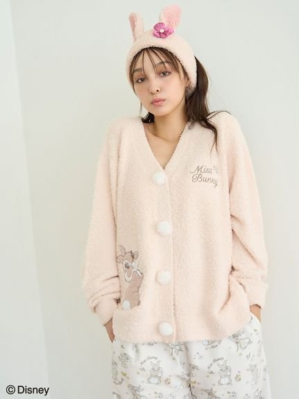 【スナイデル ホーム/SNIDEL HOME】の【Bambi】カーディガン インテリア・キッズ・メンズ・レディースファッション・服の通販 founy(ファニー) 　ファッション　Fashion　レディースファッション　WOMEN　トップス・カットソー　Tops/Tshirt　カーディガン　Cardigans　アシンメトリー　Asymmetry　カーディガン　Cardigan　キャラクター　Character　コレクション　Collection　ショート　Short　ジャカード　Jacquard　スペシャル　Special　人気　Popularity　ピーチ　Peach　フェミニン　Feminine　プリント　Print　お家時間・ステイホーム　Home Time/Stay Home　PCH[063]|ID: prp329100004142227 ipo3291000000028609176