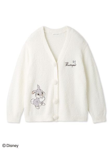 【スナイデル ホーム/SNIDEL HOME】の【Bambi】カーディガン インテリア・キッズ・メンズ・レディースファッション・服の通販 founy(ファニー) 　ファッション　Fashion　レディースファッション　WOMEN　トップス・カットソー　Tops/Tshirt　カーディガン　Cardigans　アシンメトリー　Asymmetry　カーディガン　Cardigan　キャラクター　Character　コレクション　Collection　ショート　Short　ジャカード　Jacquard　スペシャル　Special　人気　Popularity　ピーチ　Peach　フェミニン　Feminine　プリント　Print　お家時間・ステイホーム　Home Time/Stay Home　【USAGI限定】T[920]|ID: prp329100004142227 ipo3291000000028609177