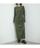 【アダム エ ロペ/ADAM ET ROPE'】の【ADAM ET ROPE 】 ベロア BOTANICAL DYED DRESS 人気、トレンドファッション・服の通販 founy(ファニー) ファッション Fashion レディースファッション WOMEN トップス・カットソー Tops/Tshirt ベロア Velour ワンピース Dress ドレス Party Dresses スリット Slit ドレス Dress ベロア Velor ボタニカル Botanical ボトム Bottom マキシ Maxi A/W・秋冬 Aw・Autumn/Winter・Fw・Fall-Winter エレガント 上品 Elegant 2025年 2025 thumbnail モスグリーン(32)|ID: prp329100004142297 ipo3291000000028442090