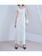 【スナイデル ホーム/SNIDEL HOME】のベロアプリントノースリワンピース 人気、トレンドファッション・服の通販 founy(ファニー) ファッション Fashion レディースファッション WOMEN ワンピース Dress おすすめ Recommend なめらか Smooth カーディガン Cardigan クラッシュ Crash スクエア Square ドット Dot ノースリーブ No Sleeve フラワー Flower プリント Print ベロア Velor エレガント 上品 Elegant 秋 Autumn/Fall thumbnail DOT[934]|ID: prp329100004142298 ipo3291000000028442108