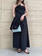 【スナイデル/SNIDEL】のツイストベアワンピース 人気、トレンドファッション・服の通販 founy(ファニー) ファッション Fashion レディースファッション WOMEN ワンピース Dress おすすめ Recommend ウェーブ Wave キャミソール Camisole シャーリング Shirring ストレート Straight フィット Fit リボン Ribbon 夏 Summer thumbnail BLK[009]|ID: prp329100004142305 ipo3291000000028442274