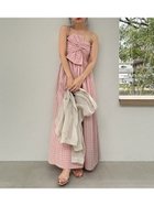 【スナイデル/SNIDEL】のツイストベアワンピース 人気、トレンドファッション・服の通販 founy(ファニー) ファッション Fashion レディースファッション WOMEN ワンピース Dress おすすめ Recommend ウェーブ Wave キャミソール Camisole シャーリング Shirring ストレート Straight フィット Fit リボン Ribbon 夏 Summer thumbnail PNK[066]|ID: prp329100004142305 ipo3291000000028442276