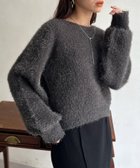 【シェトワ/Chez toi】のランタンスリーブシャギープルオーバー 人気、トレンドファッション・服の通販 founy(ファニー) ファッション Fashion レディースファッション WOMEN トップス・カットソー Tops/Tshirt プルオーバー Pullover おすすめ Recommend スリーブ Sleeve デコルテ Decolletage デニム Denim トレンド Trend フェイス Face ベーシック Basic ワイド Wide 今季 This Season thumbnail チャコールグレー|ID: prp329100004142353 ipo3291000000028716344